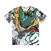 All For One Anime Graphic Tee – Men's Polyester All-Over-Print Shirt