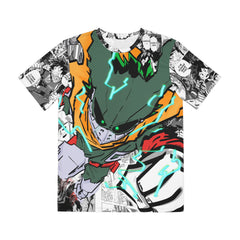 All For One Anime Graphic Tee – Men's Polyester All-Over-Print Shirt