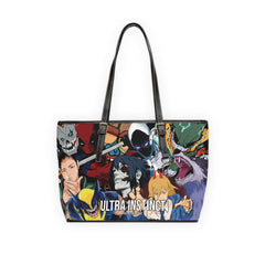 Anime Shoulder Bag – PU Leather Handbag with Double-Sided Print