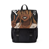 Custom Anime Transformation Backpack – Digi‑Donna Graphic Oxford Bag