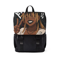 Custom Anime Transformation Backpack – Digi‑Donna Graphic Oxford Bag