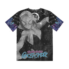 Men's Tee - White Spider Design