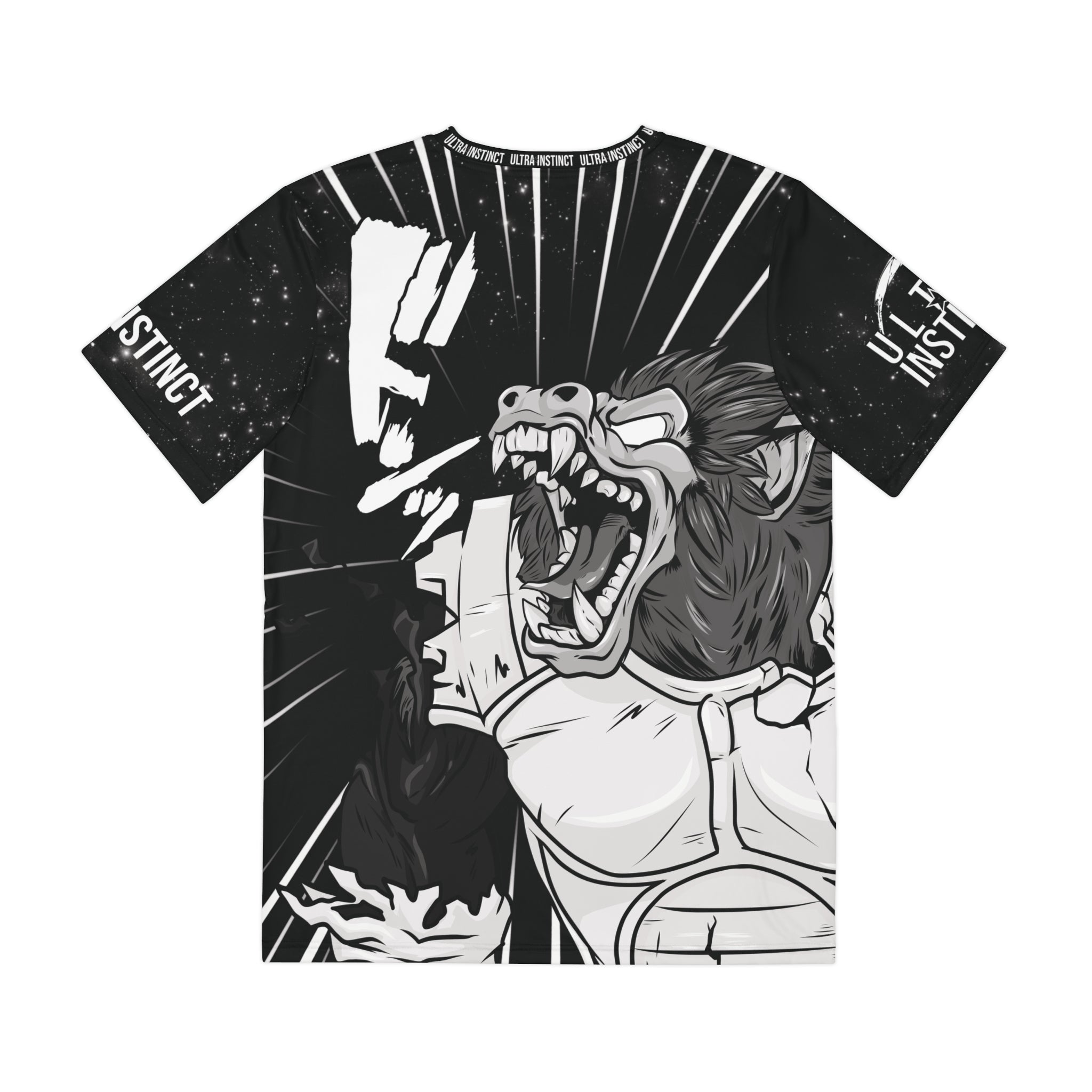 Polyester Tee - Man VS Beast Design