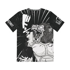 Polyester Tee - Man VS Beast Design