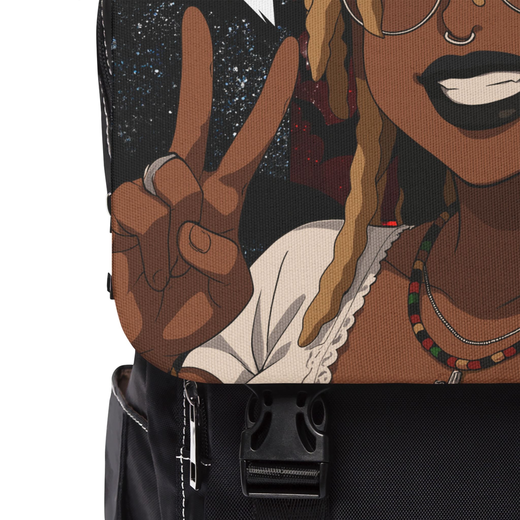 Custom Anime Transformation Backpack – Digi‑Donna Graphic Oxford Bag